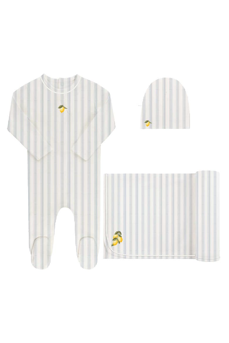 Lemon Peach Collection - Layette Set, Main, color, Lemon