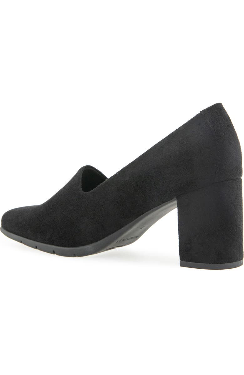 Aerosoles Midnight Pump, Alternate, color, Black Faux Suede
