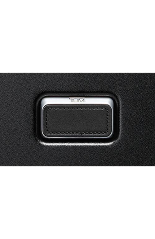 Tumi Ventra Large Expandable Checked Suitcase In Black Texture