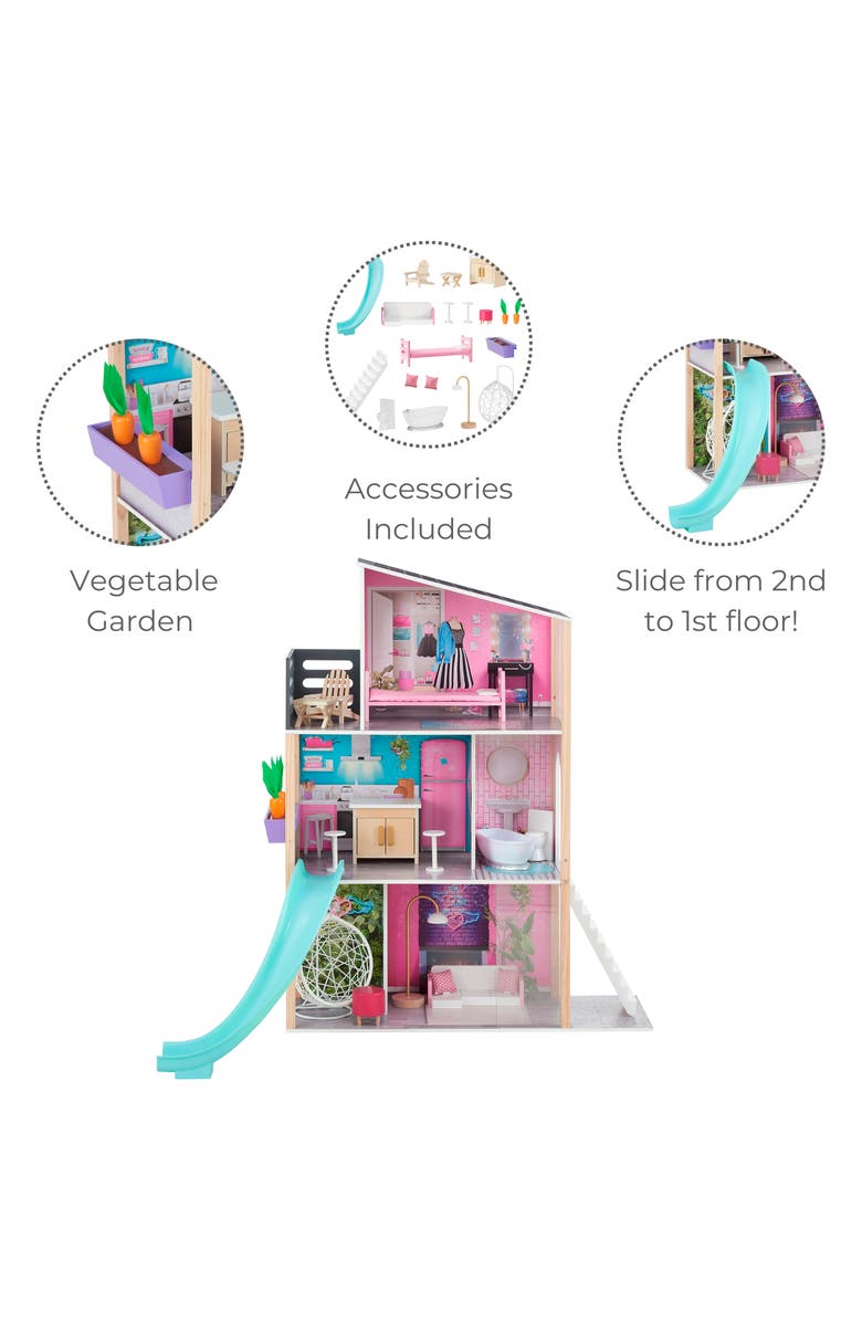 Teamson Kids Dreamland Bobo Beach Dollhouse, Alternate, color, Multi Color