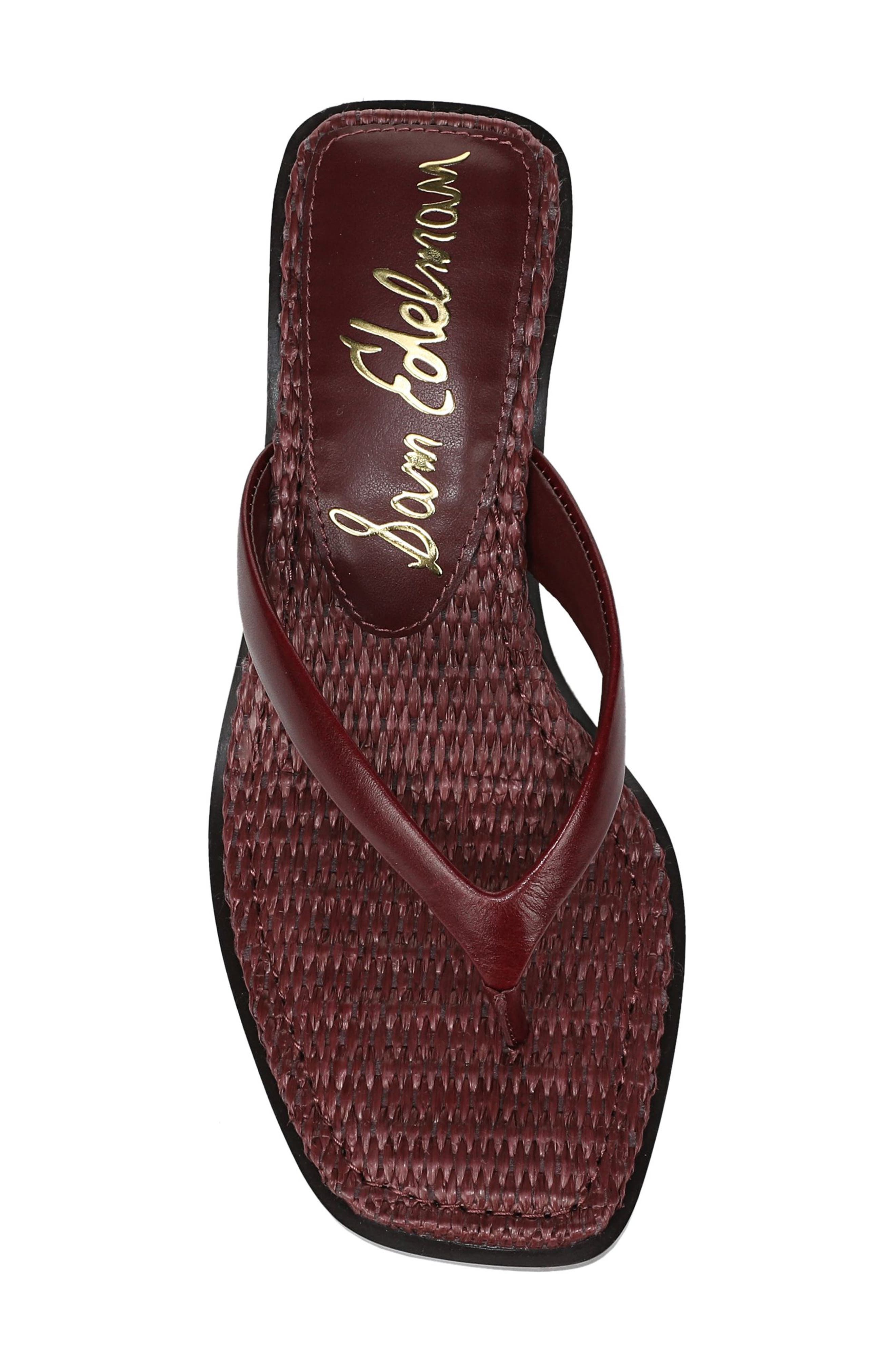 Dollie Sandal, Alternate, color, BRICK