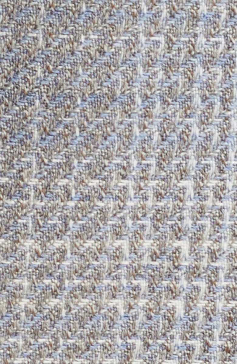 BOSS Hutson Plaid Virgin Wool Sport Coat, Alternate, color, Silver