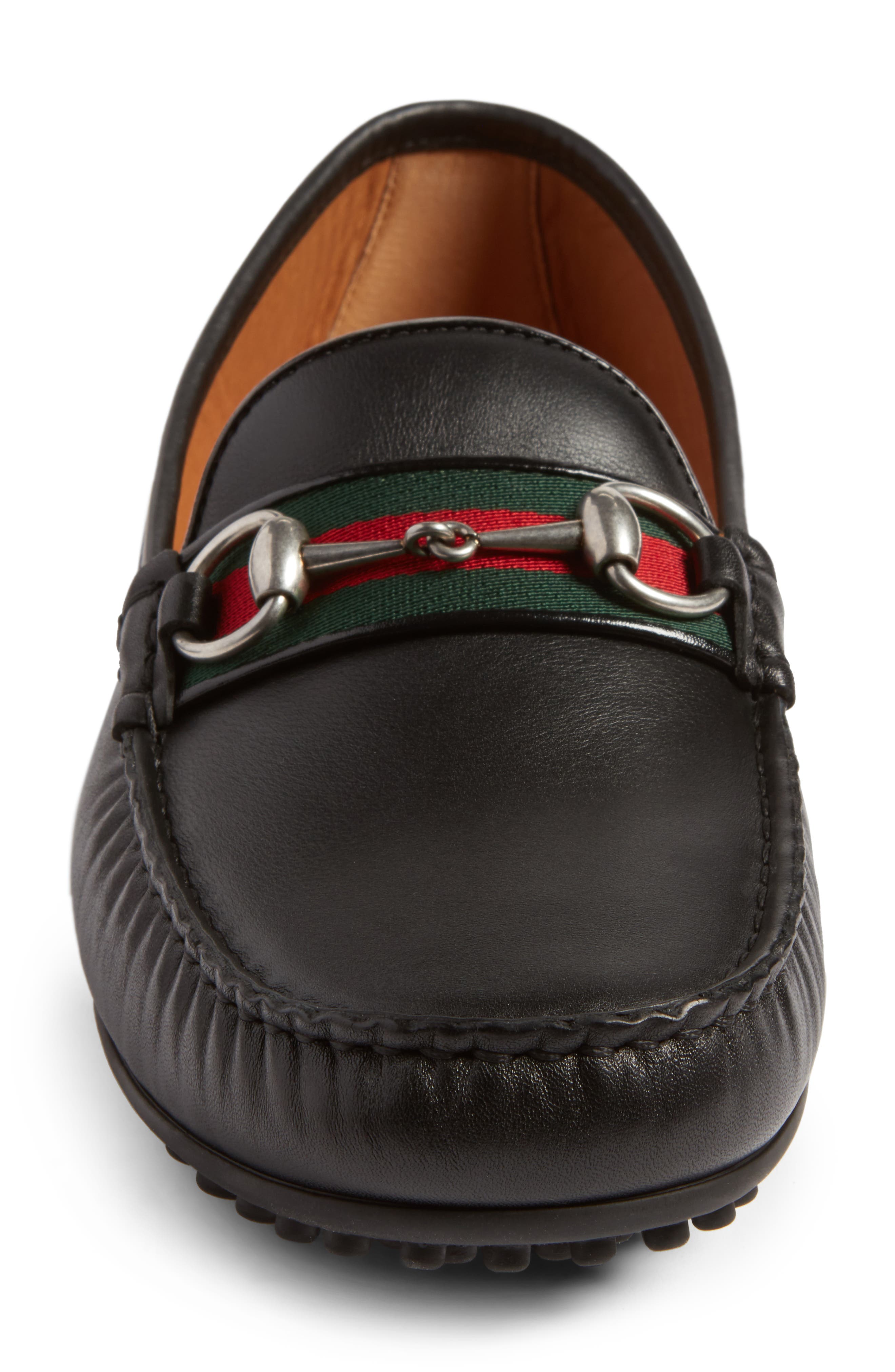 Gucci Kanye Bit Driving Loafer, Alternate, color, 