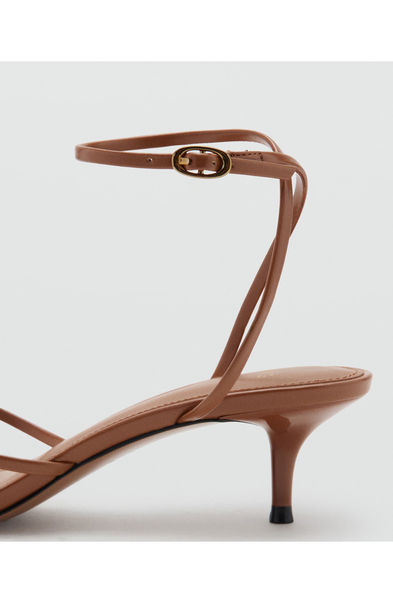 Ankle Strap Sandal, Alternate, color, LEATHER