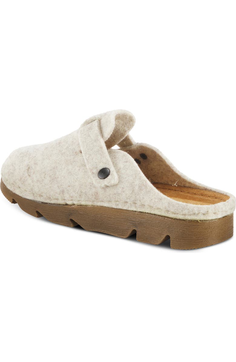 Flexus by Spring Step Clogger Mule, Alternate, color, Light Beige