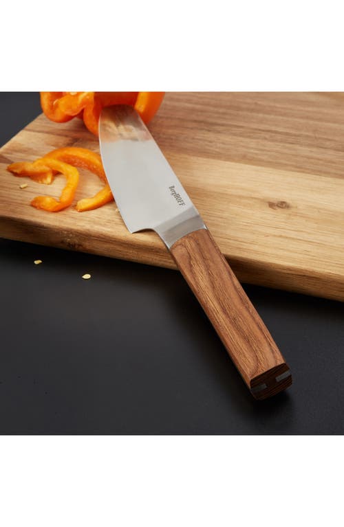 Berghoff Dina Ion 3-piece Stainless Steel Knife Set In Brown