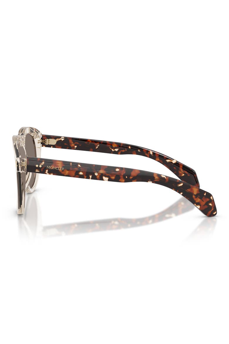 Isopleth 56mm Pilot Sunglasses, Alternate, color, BUTTER / MIRROR GOLD