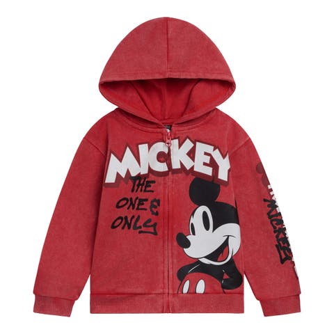 Mickey Mouse Fleece Zip-Up Hoodie