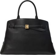 Kate Spade New York large deco pebble leather satchel