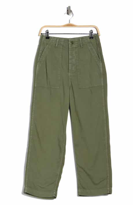THE GREAT. The Admiral Crop Cotton Pants