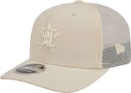 New Era Men's New Era Light Beige Houston Astros Color Pack COOLERA 9SEVENTY Trucker Adjustable Hat