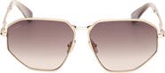 Max Mara Miller 54mm Navigator Sunglasses