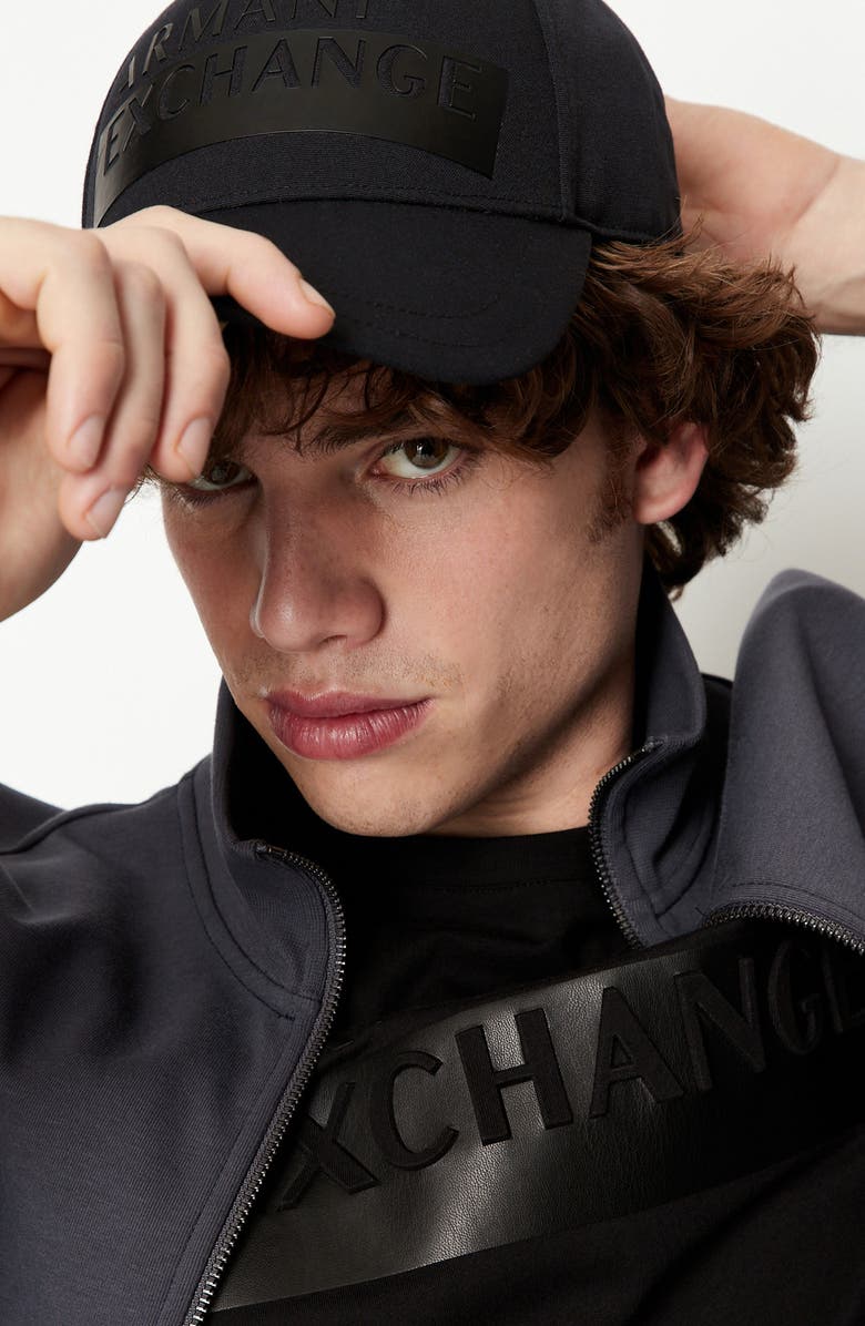 Armani Exchange Logo Baseball Cap, Alternate, color,