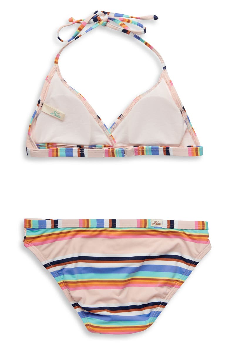 Hobie Stripe Two-Piece Swimsuit, Alternate, color, 