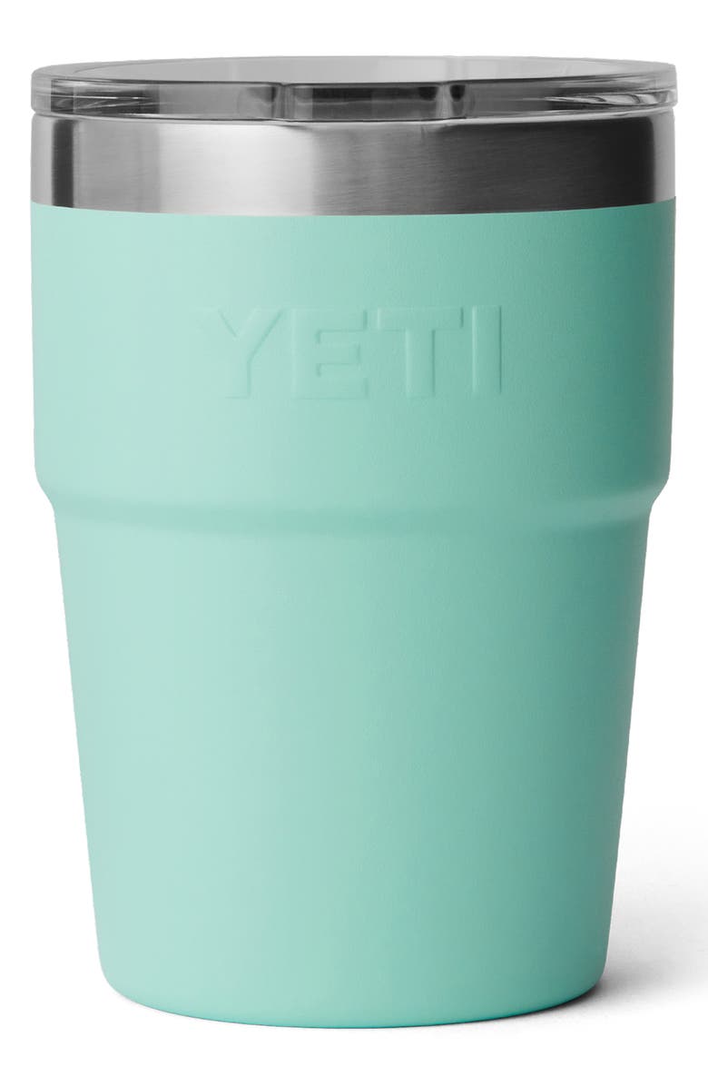 YETI Rambler 16-Ounce Stackable Cup, Alternate, color, Seafoam