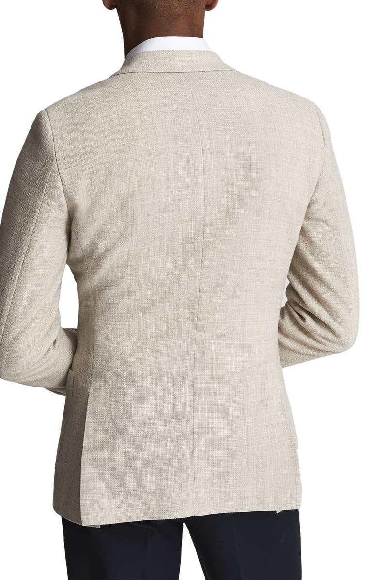 Reiss Attire Check Wool Blend Suit Jacket, Alternate, color, 