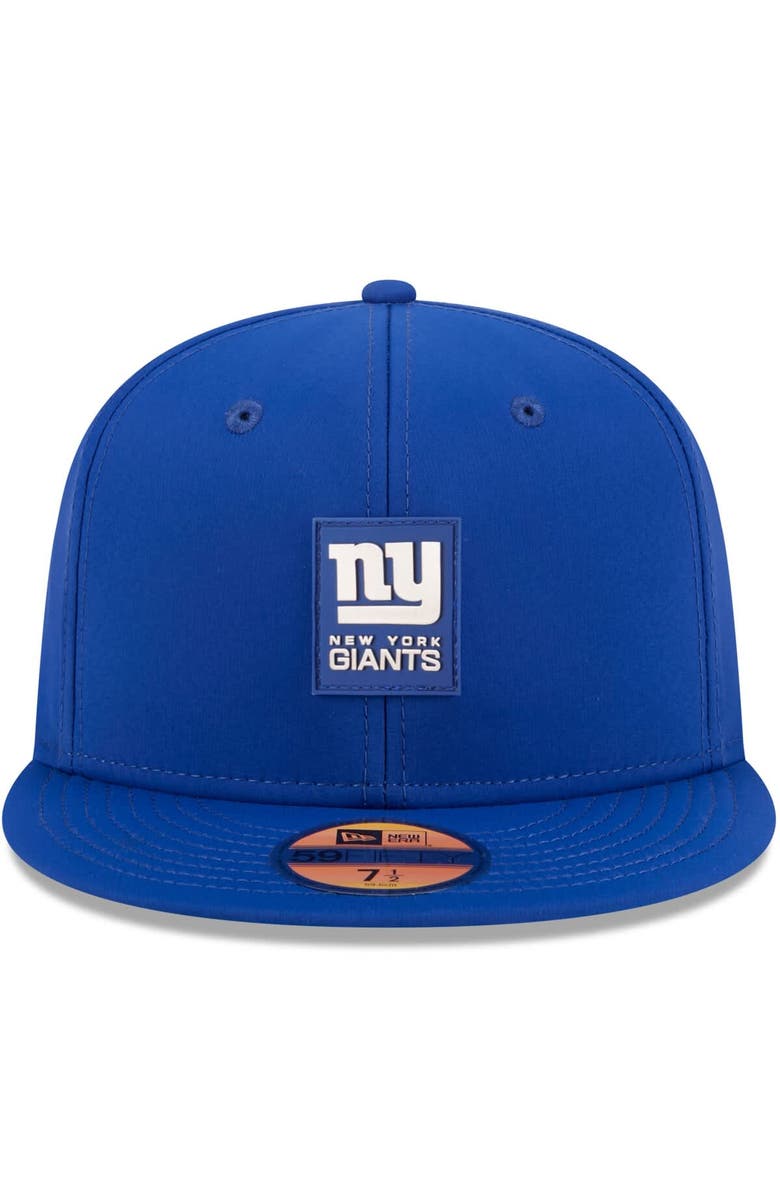 New Era Men's New Era Royal New York Giants 2025 Sideline 59FIFTY Fitted Hat, Alternate, color,
