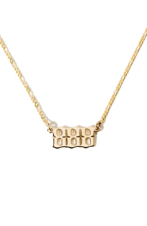 Child of Wild Angel Energy Pendant Necklace in Gold - 8  product