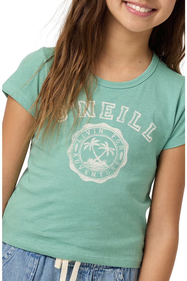 Kids' Athletic Seal Cotton Graphic T-Shirt, Alternate, color, GREEN