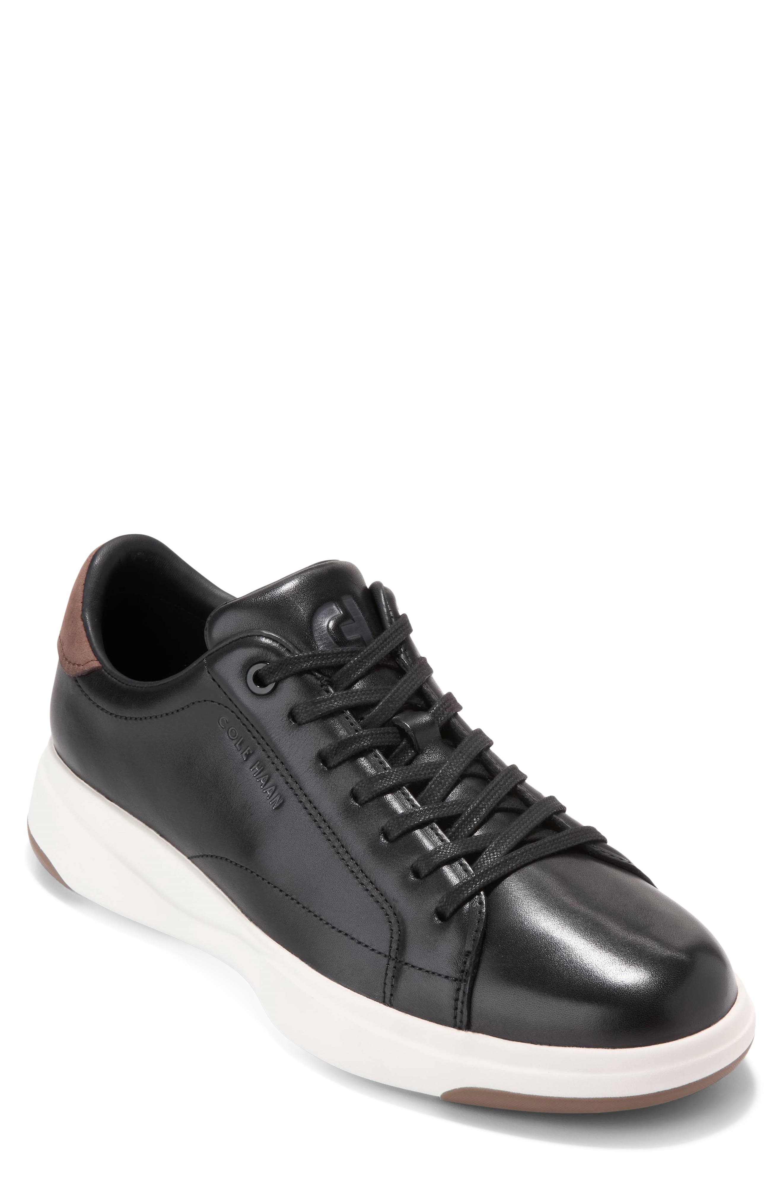 BLACK LEATHER/ CHESTNUT/ IVORY
