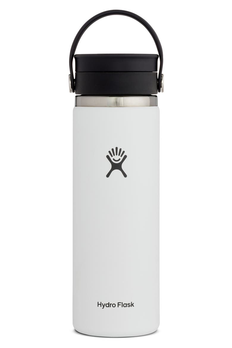 20-Ounce Coffee Flask with Flex Sip™ Lid, Main, color, WHITE
