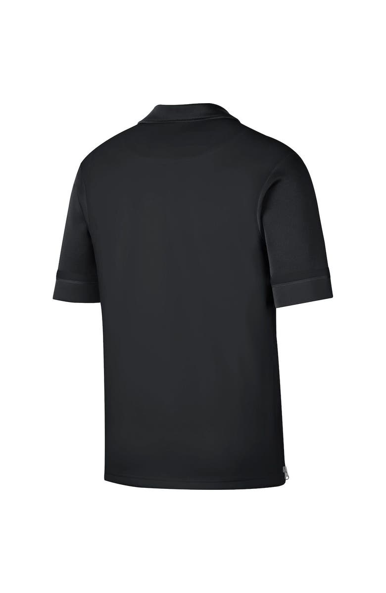 Nike Men's Nike Black/Red Portland Trail Blazers 2021/22 City Edition Therma Flex Showtime Short Sleeve Full-Snap Collar Jacket, Alternate, color, 