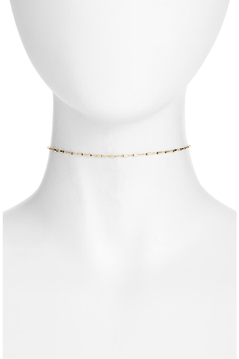 Muse Tube Choker, Main, color, GOLD