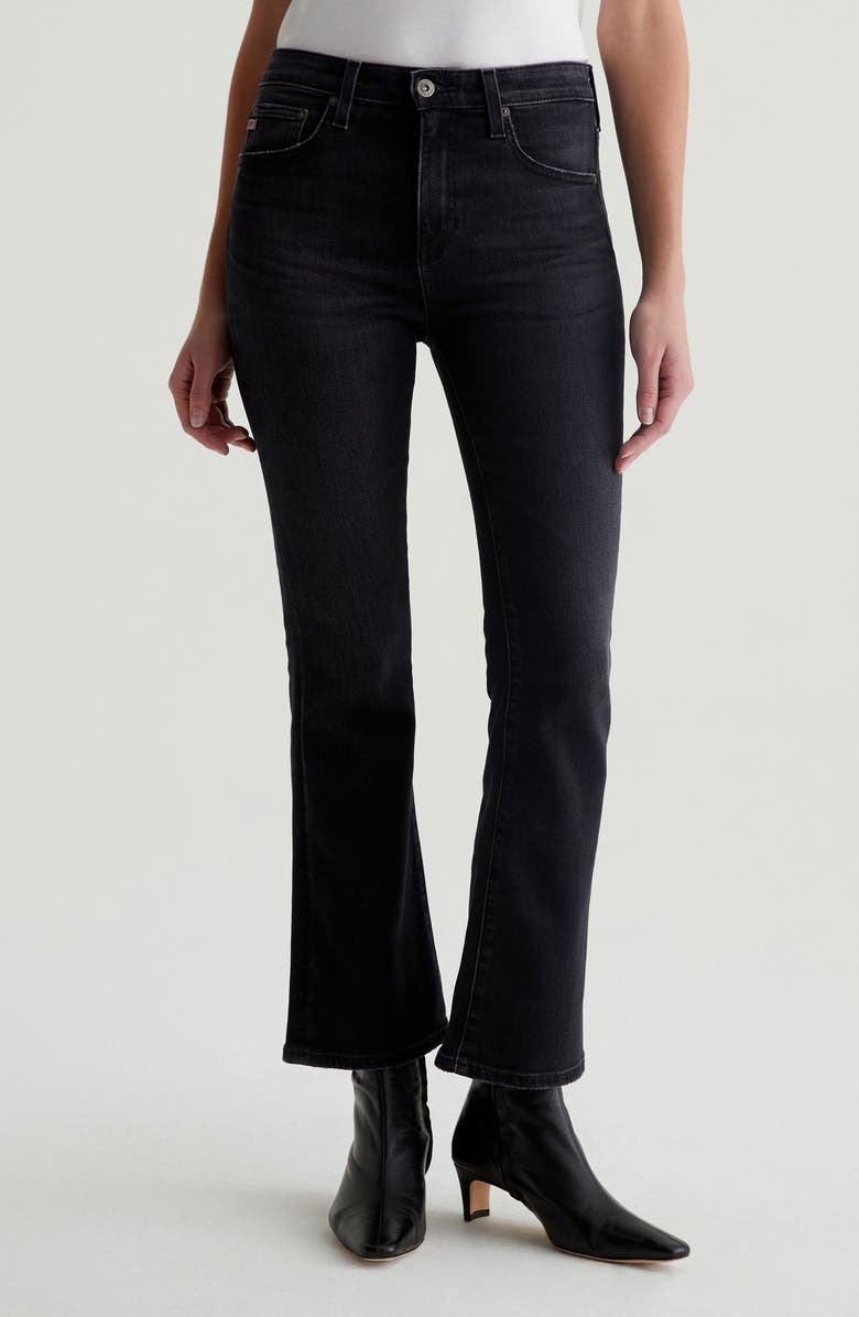 Farrah Mid Rise Ankle Bootcut Jeans