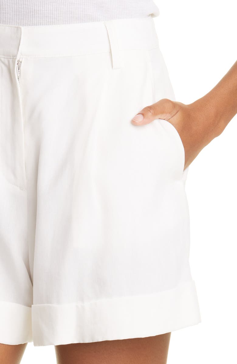 rag & bone Ivy Linen Blend Shorts, Alternate, color,