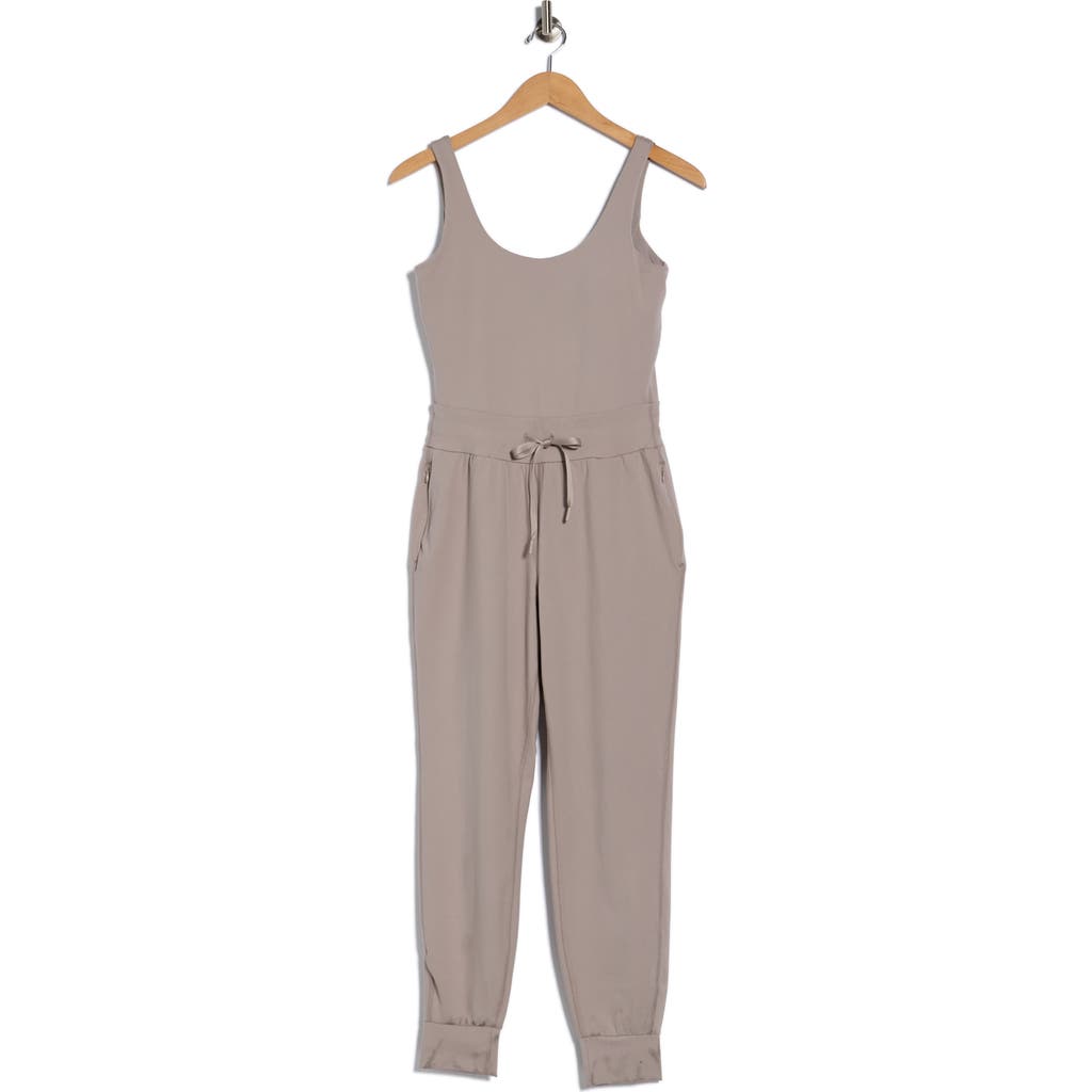 Yogalicious Lux Emmy Jumpsuit In Brown