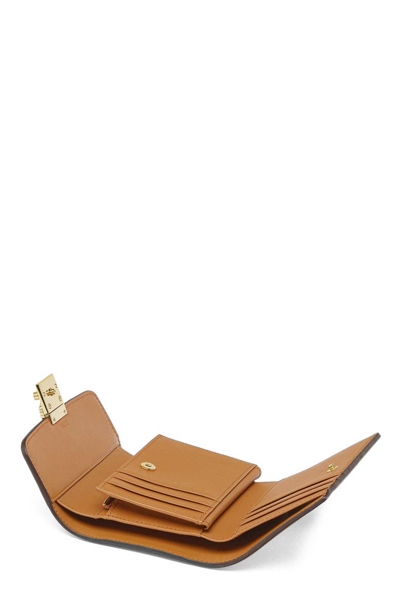 MCM Tracy Trifold Wallet in Visetos, Alternate, color,