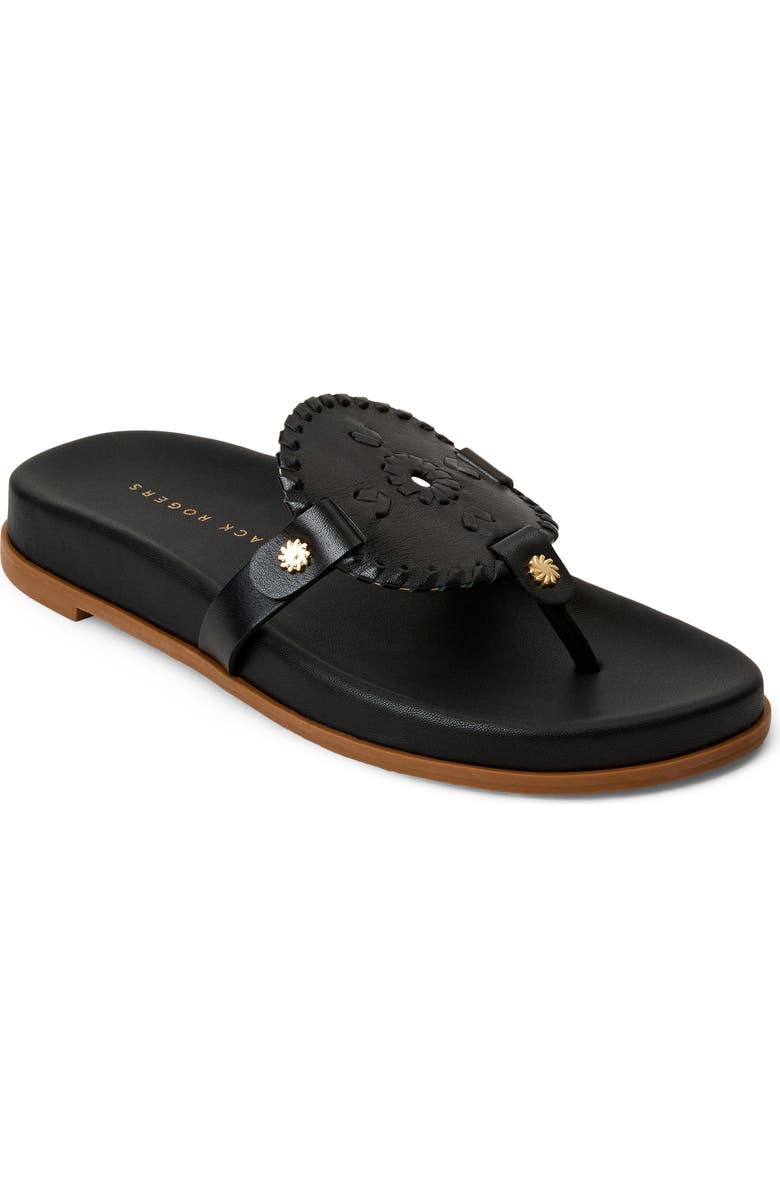 Jack Rogers Collins Sandal, Main, color, Black