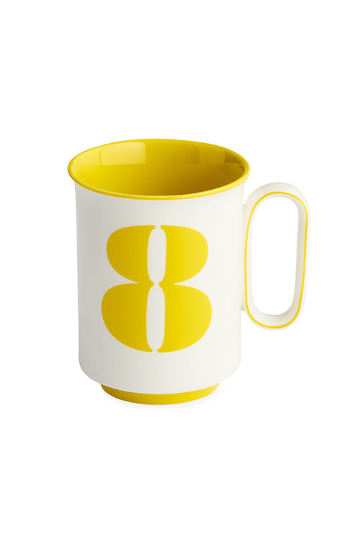 Jonathan Adler Lucky Number Mug In Eight