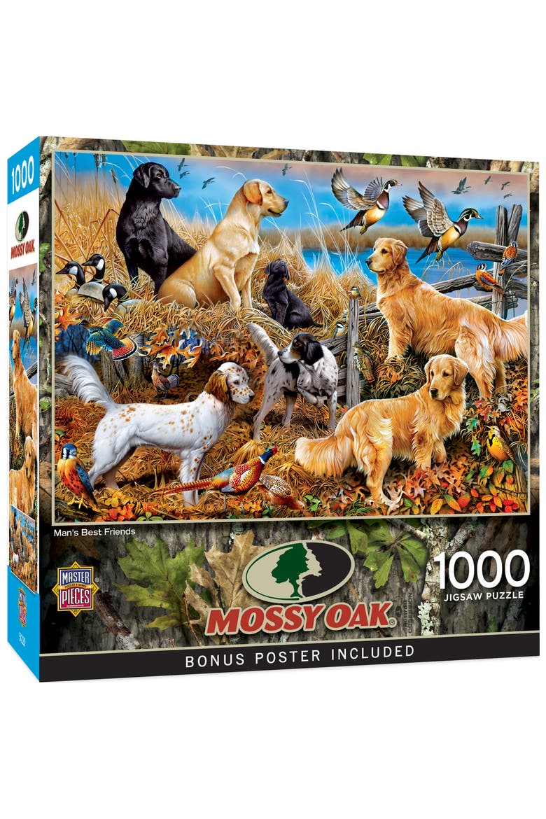 Man's Best Friend 1000pc Puzzle, Main, color, Multicolor