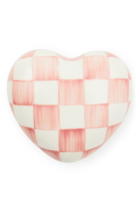 Rosy Check Heart Knob