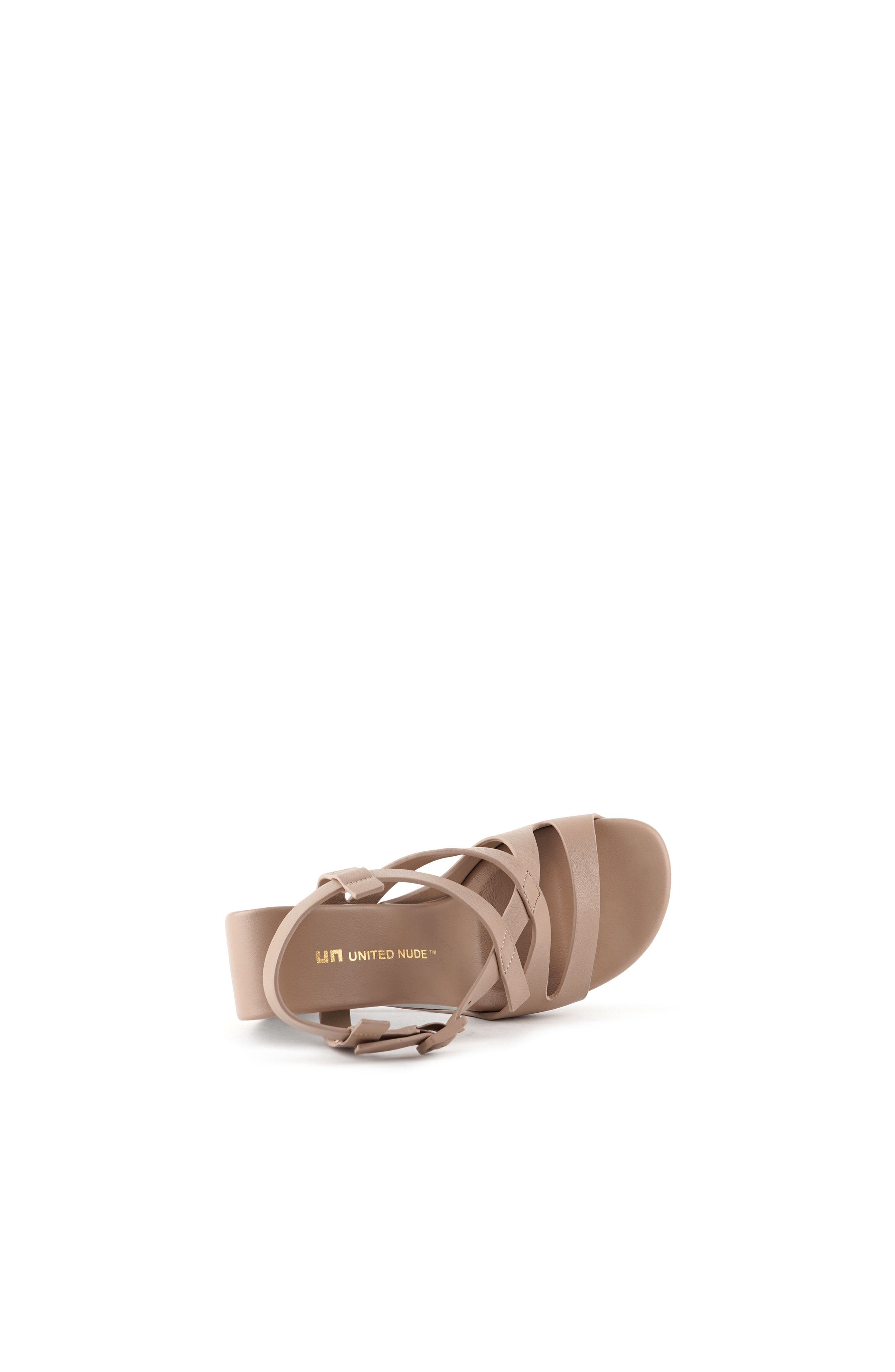 Mobius Straps Hi Sandals, Alternate, color, Timeless Taupe