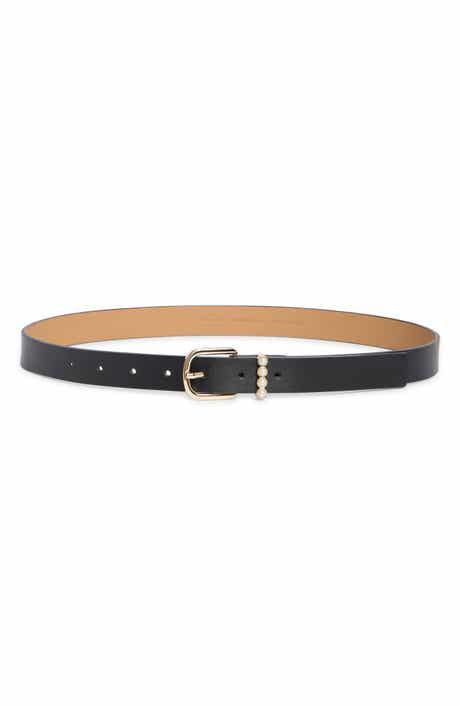 Kate Spade New York Faux Pearl Keeper Belt