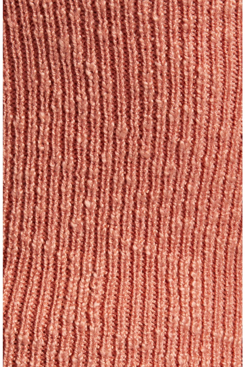 Tropics Knit Crop Tank, Alternate, color, CORAL