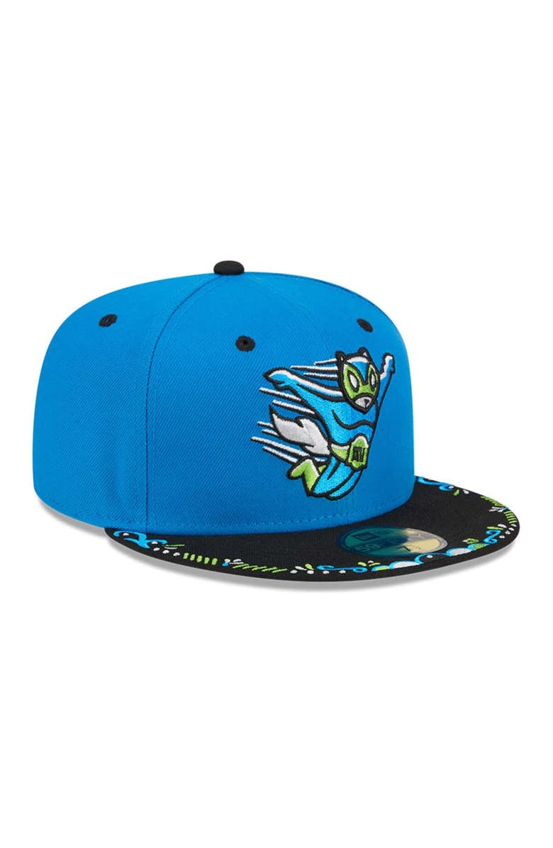 New Era Men's New Era  Blue/Black Richmond Flying Squirrels 2026 Copa De La Diversion 59FIFTY Fitted Hat, Alternate, color, Blue