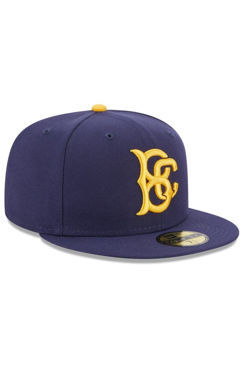 Men's New Era Navy Brooklyn Cyclones Authentic Collection Alternate Logo 59FIFTY Fitted Hat, Alternate, color, Navy
