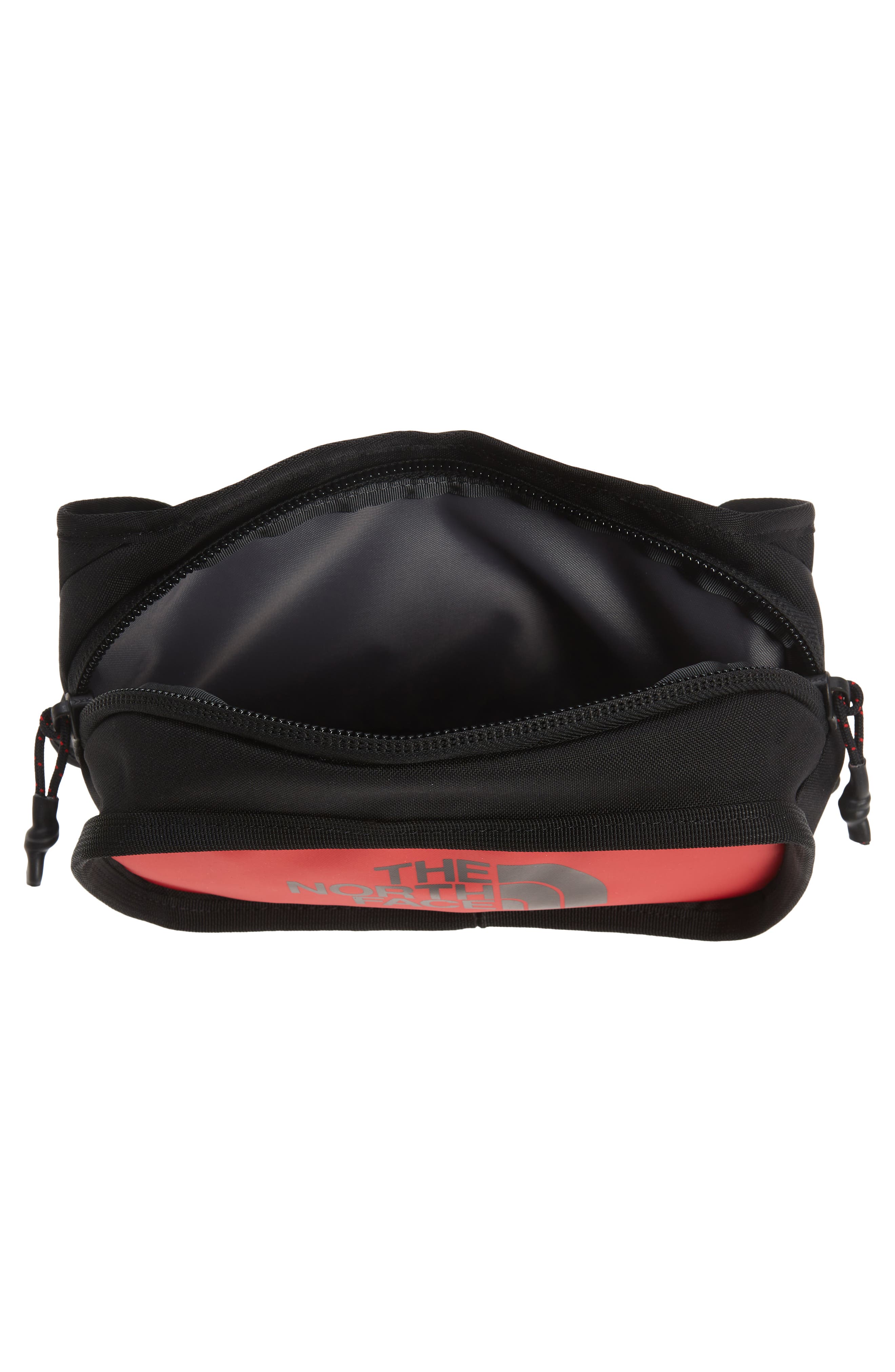 The North Face Explore Belt Bag, Alternate, color, Red/ Black