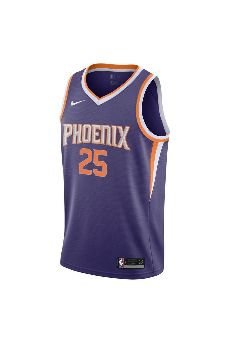 Youth Nike Mikal Bridges Purple Phoenix Suns Swingman Jersey - Icon Edition, Alternate, color, Purple