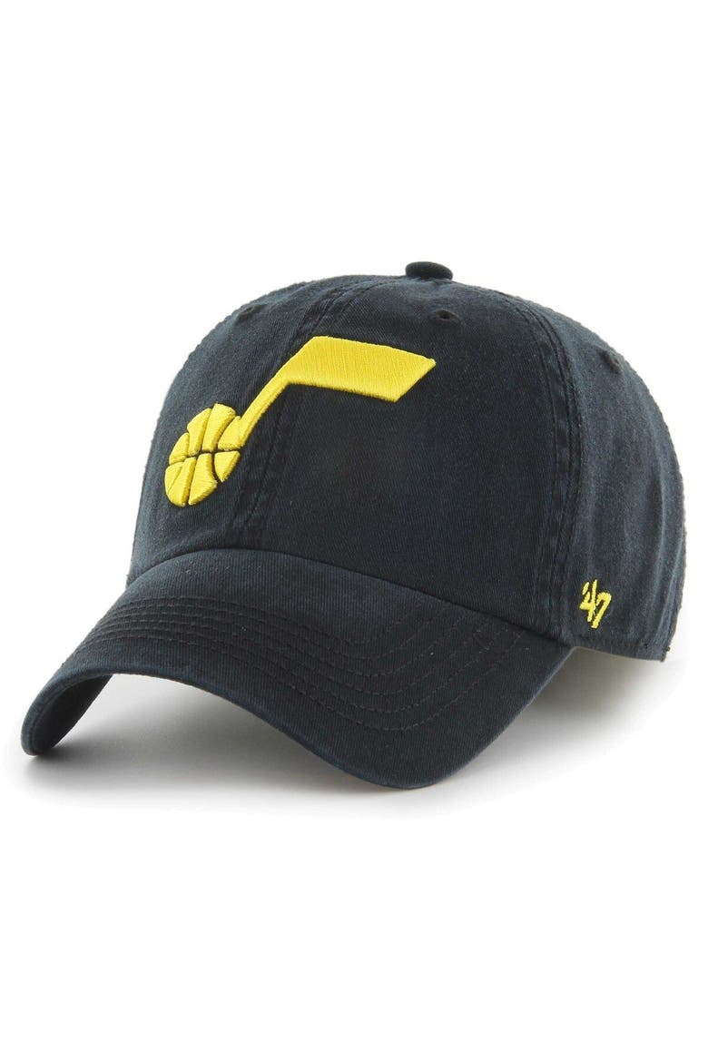Men's '47 Black Utah Jazz  Classic Franchise Fitted Hat, Main, color, Black