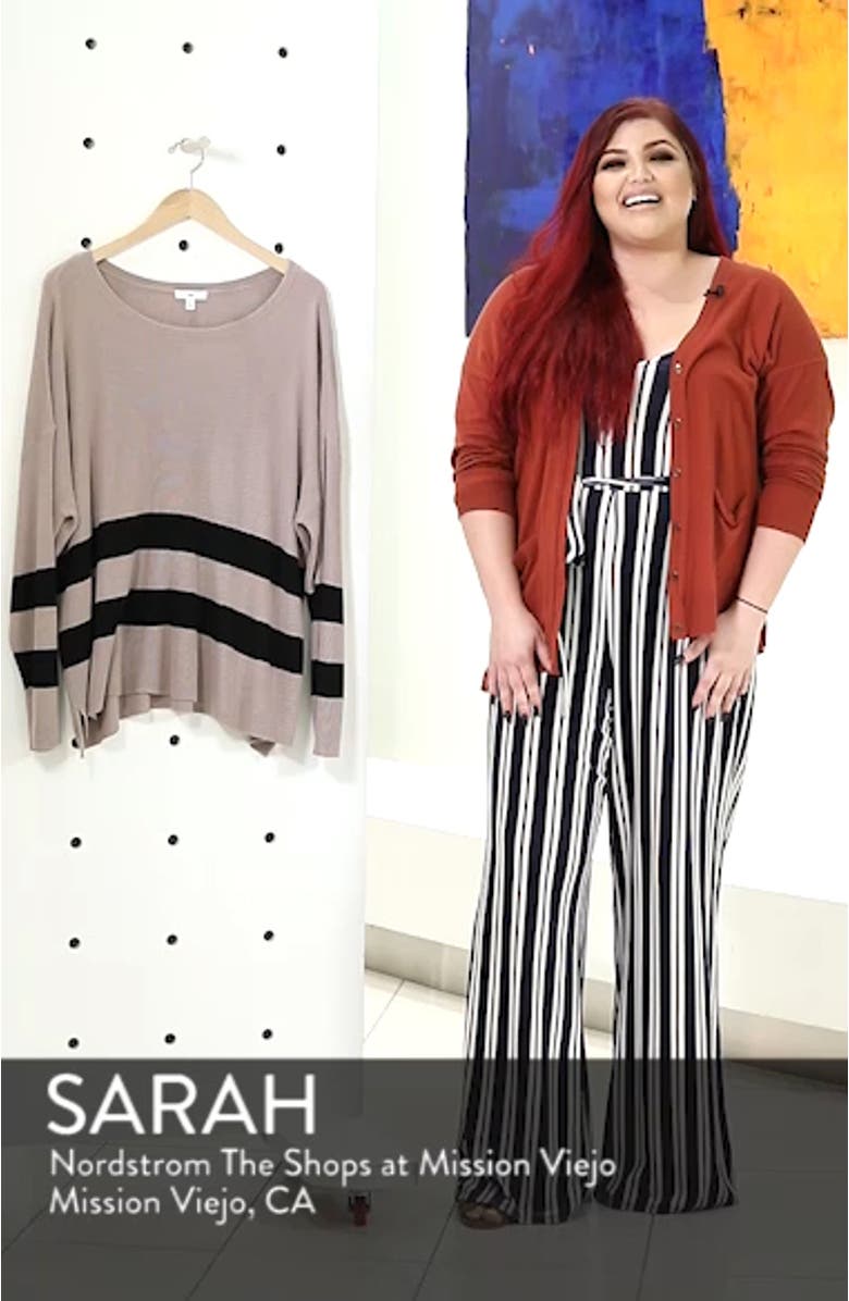 Varsity Stripe Sweater, sales video thumbnail