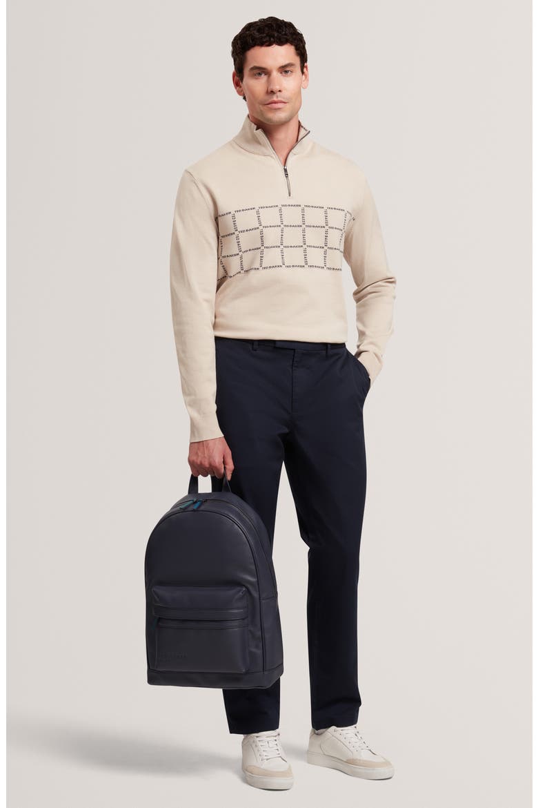 Howetown Stretch Cotton Chinos, Alternate, color, NAVY