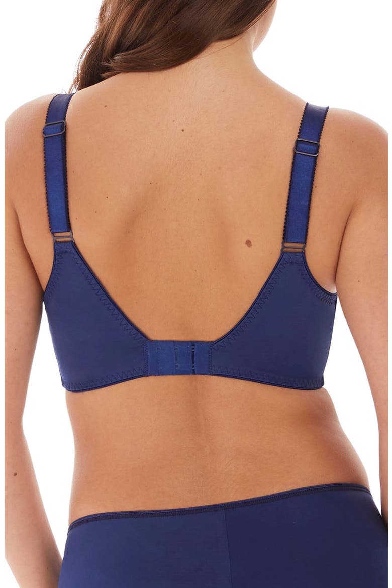 Illusion Underwire Side Support Bra, Alternate, color, NAVYDNU