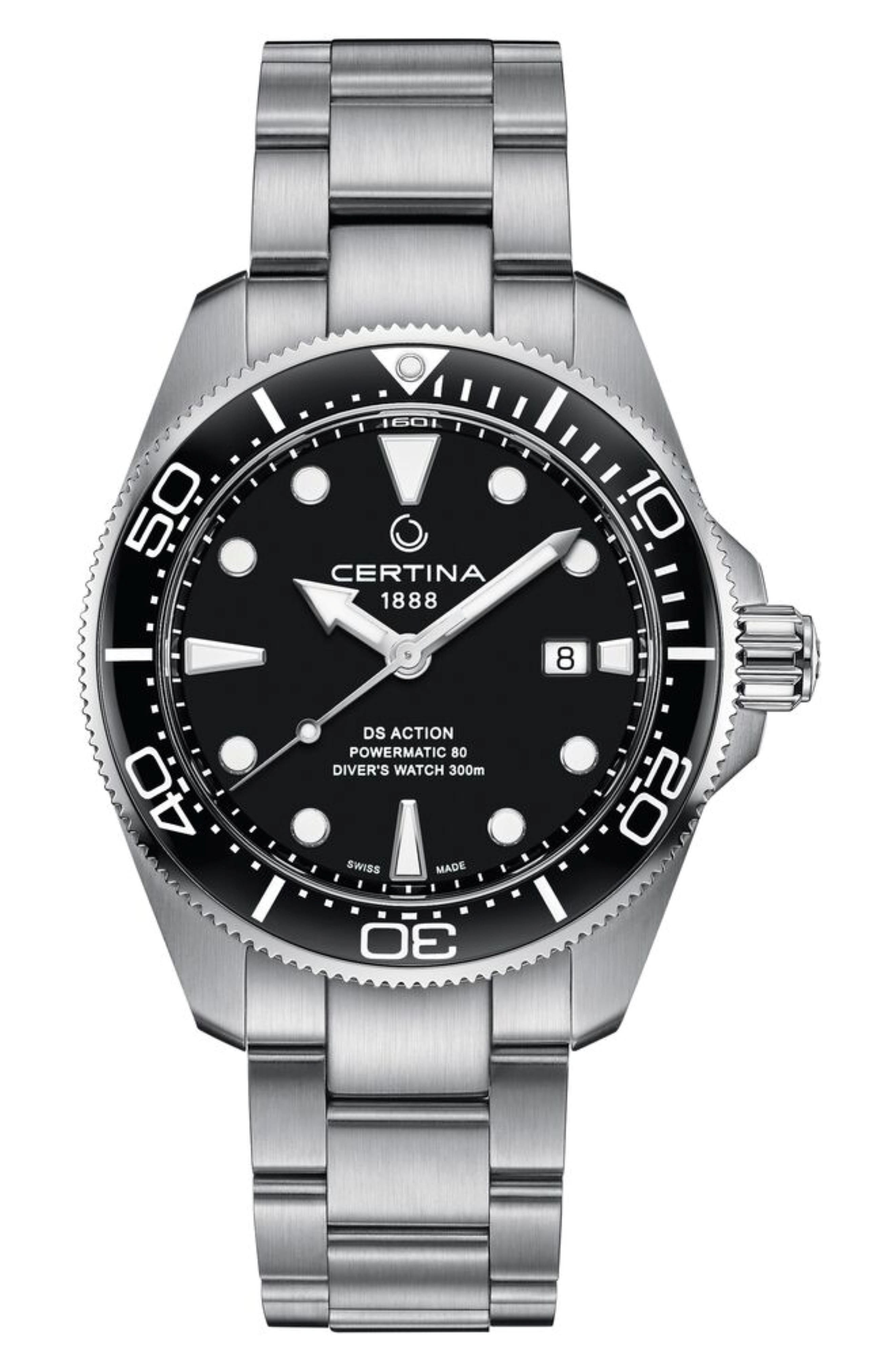 STAINLESS STEEL / BLACK
