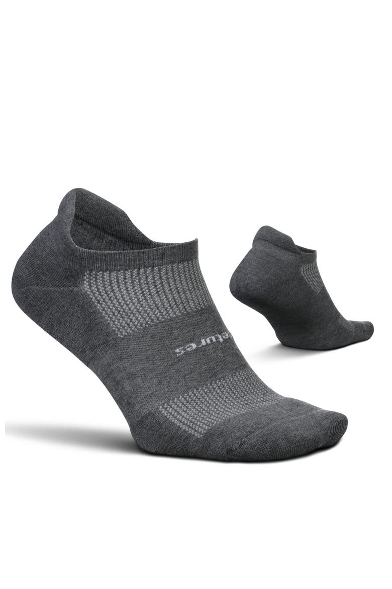 High Performance Max Cushion Ankle Sock  Tab Socks with Heel Tab, Alternate, color, Gray