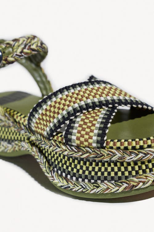 Amambaih Ada Medium Platform Sandals In Multi