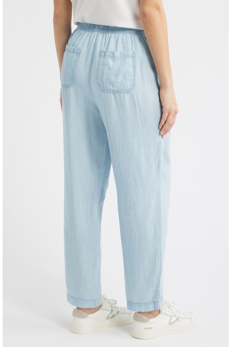 Ronni Chambray Pants, Alternate, color, BLEACH WASH